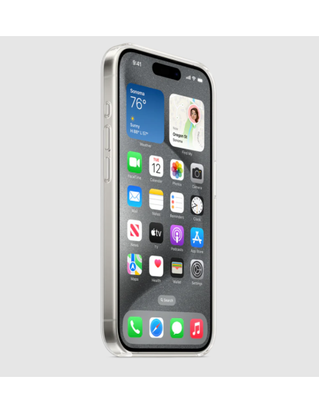 FUNDA ORIGINAL TRANSPARENTE CON MAGSAFE IPHONE 15 PRO MAX - Imagen 2