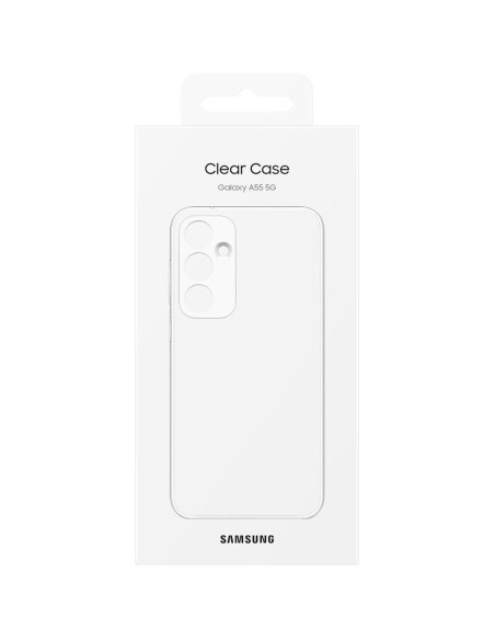 FUNDA ORIGINAL TRANSPARENTE SAMSUNG A55 5G - Imagen 1