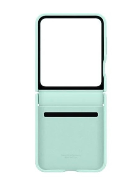 FUNDA ORIGINAL DE PIEL SINTÉTICA SAMSUNG Z FLIP6 - Imagen 1