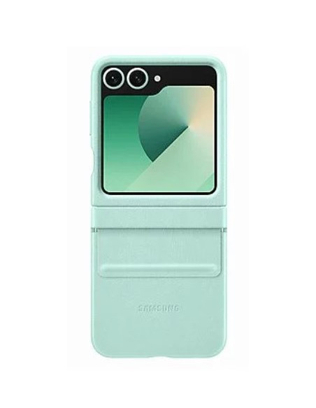 FUNDA ORIGINAL DE PIEL SINTÉTICA SAMSUNG Z FLIP6 - Imagen 2
