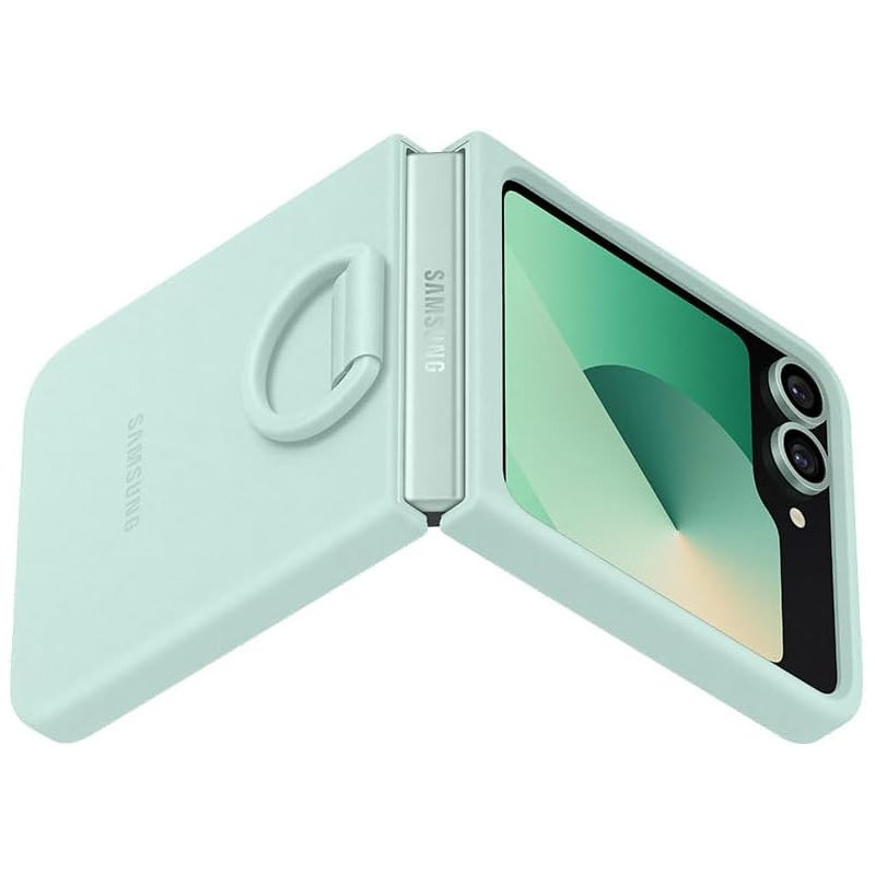 FUNDA ORIGINAL DE SILICONA SAMSUNG Z FLIP6 - Imagen 1