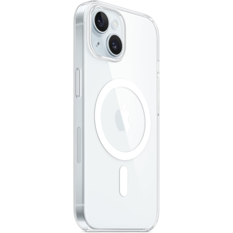 FUNDA ORIGINAL TRANSPARENTE CON MAGSAFE IPHONE 15 - Imagen 2