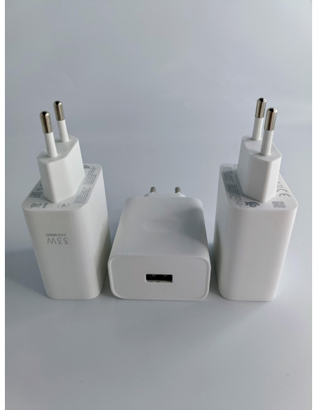 PACK 3 CARGADORES OPPO SUPERVOOC ORIGINAL 33W - Imagen 2