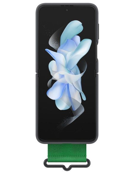 FUNDA ORIGINAL SILICONA CON CORREA SAMSUNG Z FLIP4 - Imagen 2