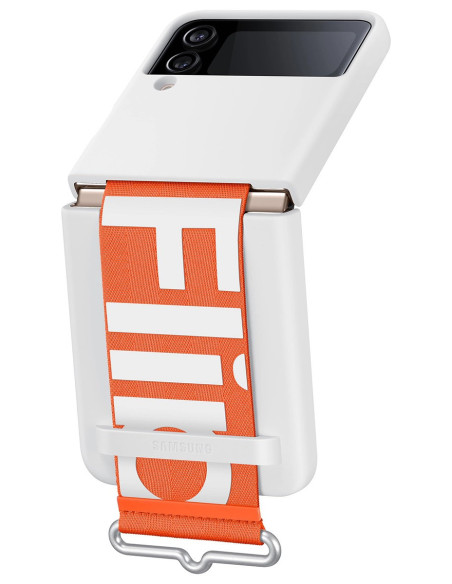 FUNDA ORIGINAL SILICONA CON CORREA SAMSUNG Z FLIP4 - Imagen 3