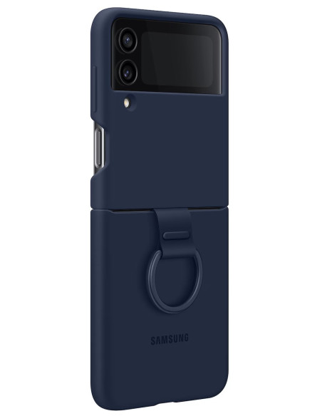 FUNDA ORIGINAL SILICONA CON ANILLO SAMSUNG Z FLIP4 - Imagen 1