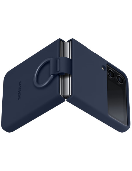 FUNDA ORIGINAL SILICONA CON ANILLO SAMSUNG Z FLIP4 - Imagen 3