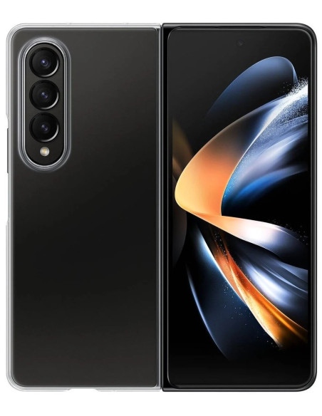FUNDA ORIGINAL TRANSPARENTE EDGE SAMSUNG Z FOLD 4 - Imagen 2