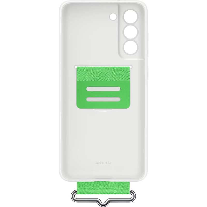 FUNDA ORIGINAL SILICONA WHITE STRAP SAMSUNG GALAXY S21 FE 5G - Imagen 2