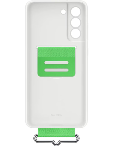 FUNDA ORIGINAL SILICONA WHITE STRAP SAMSUNG GALAXY S21 FE 5G - Imagen 2