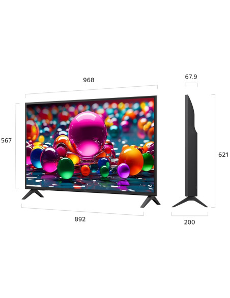 LG 43" SMART TV 4K ULTRA UHD (2160P) 43UA751COLA - Imagen 2