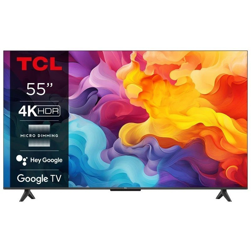 TCL 55" SMART TV V6C (55V6CX4) 4K ULTRA HDR GOOGLE TV (2025) - Imagen 1