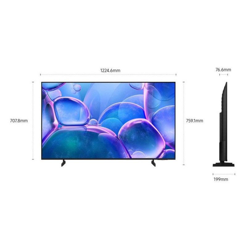 SAMSUNG 55" SMART TV CRYSTAL UHD 4K UE55TU7105K - Imagen 2
