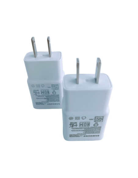 PACK CARGADORES ORIGINALES SAMSUNG 10W AMERICANOS - Imagen 1