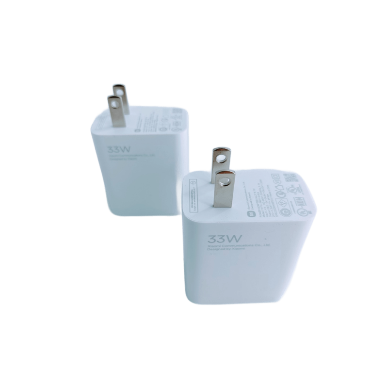 PACK CARGADORES ORIGINALES XIAOMI 33W AMERICANOS - Imagen 1