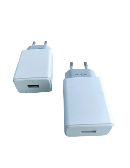 PACK CARGADORES ORIGINALES REALME 10W EUROPEOS - Imagen 2