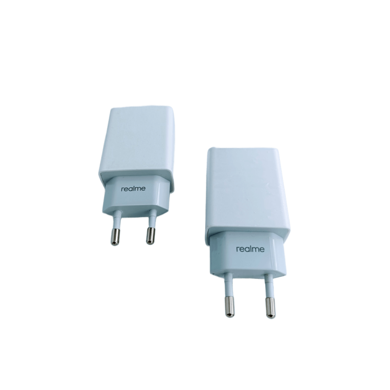 PACK CARGADORES ORIGINALES REALME 10W EUROPEOS - Imagen 1