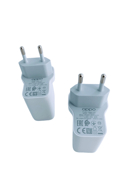 PACK CARGADORES ORIGINALES OPPO 18W EUROPEOS - Imagen 1