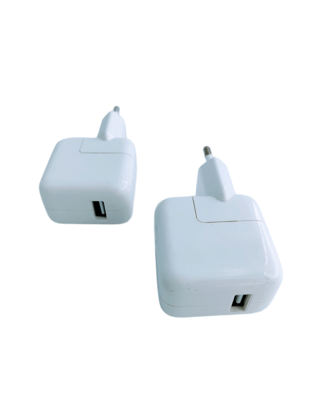 PACK CARGADORES ORIGINALES APPLE 10W EUROPEOS - Imagen 2