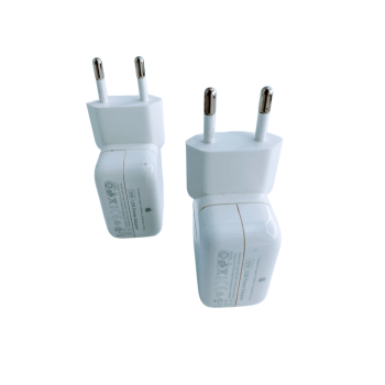 PACK CARGADORES ORIGINALES APPLE 10W EUROPEOS - Imagen 1