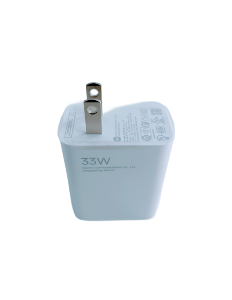 CARGADOR ORIGINAL XIAOMI 33W AMERICANO - Imagen 2