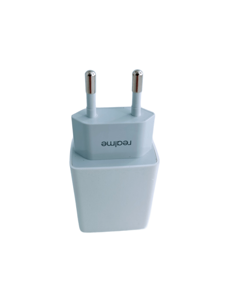 CARGADOR ORIGINAL REALME 10W EUROPEO - Imagen 1