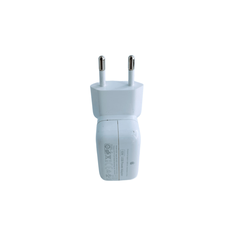 CARGADOR ORIGINAL APPLE 10W EUROPEO - Imagen 1