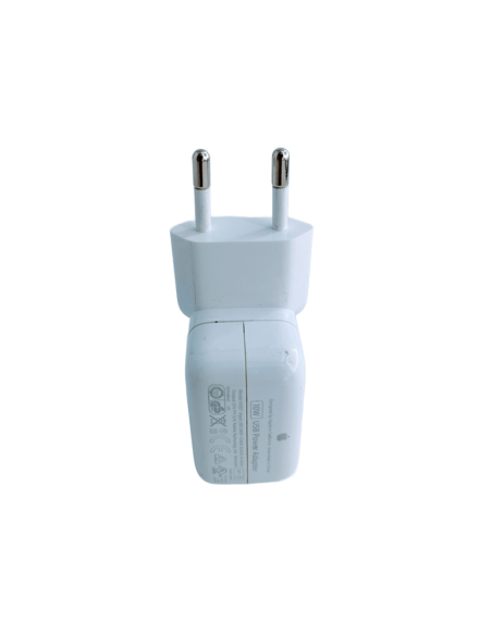 CARGADOR ORIGINAL APPLE 10W EUROPEO - Imagen 1