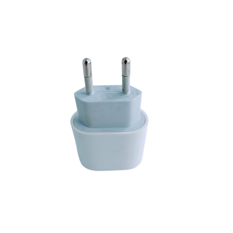CARGADOR ORIGINAL APPLE 20W EUROPEO - Imagen 1