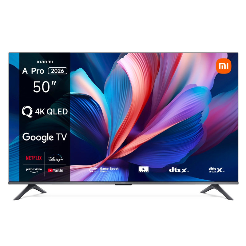 XIAOMI SMART TV A PRO 50 2026 4K QLED L50MB-APEU - Imagen 1