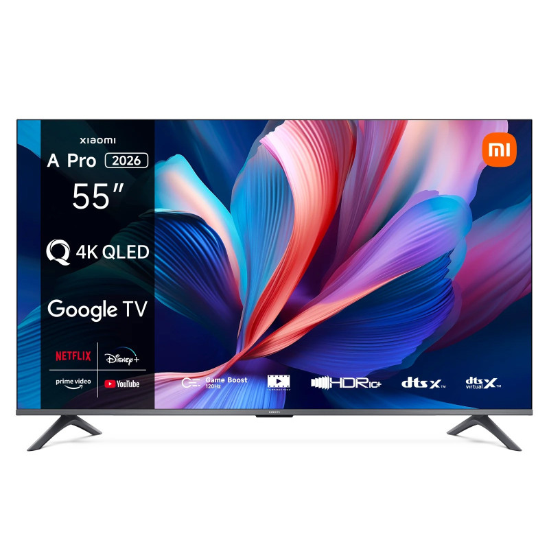 XIAOMI SMART TV A PRO 55" (2026) 4K QLED L55MB-APEU - Imagen 1